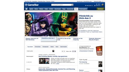 Neu auf GameStar.de: Kino - In eigener Sache: Neuer Kinokanal gestartet