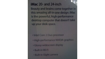Neuer iMac mit Nvidia-Grafik? - Hinweis in Marketingmaterial