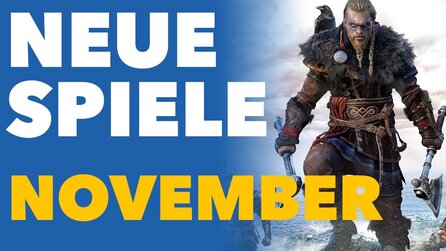 Neue Spiele im November - Vorschau-Video für PC und Konsolen