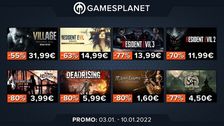 Neujahrsangebote - Resident Evil, Dead Rising und viele mehr im Sale [Anzeige]