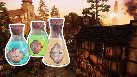 In New World müsst ihr nicht essen und trinken, aber ihr werdet es wollen