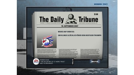 NHL 08 - Screenshots