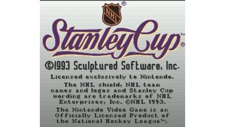 NHL Stanley Cup SNES