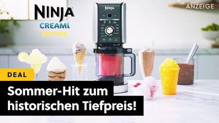Mal weg, mal wieder da – wie ein echter Ninja könnt ihr diese heiß begehrte Eismaschine jetzt richtig günstig abstauben