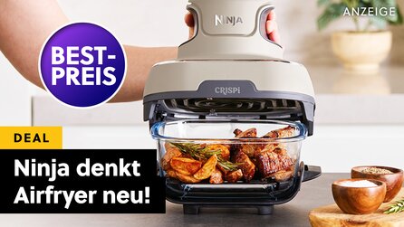 Die nächste Ninja-Revolution! Nach Eismaschinen werden jetzt auch Airfryer neu gedacht und vor allem Meal-Prepper dürfen sich freuen!