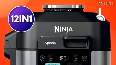 Schmeißt eure Pfannen, Airfryer, den Herd, Ofen und Töpfe weg - Ninja packt jetzt alle in ein Gerät!