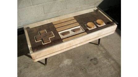 Nintendo Controller Coffee Table - Bilder des Tisch-Controllers
