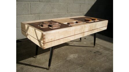 Nintendo Controller Coffee Table - Bilder des Tisch-Controllers