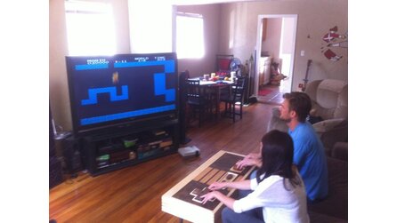 Nintendo Controller Coffee Table - Bilder des Tisch-Controllers