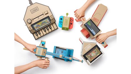 Labo - Produktbilder der Nintendo-Bausätze