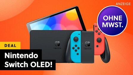 Mwst. geschenkt und bester Konsolen-Deal des Jahres: Die Nintendo Switch OLED ist gerade richtig günstig zu haben!