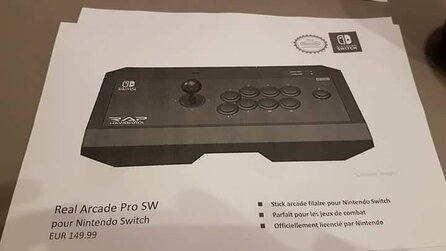 Nintendo Switch - geleaktes Hori-Zubehör