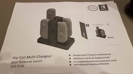 Nintendo Switch - geleaktes Hori-Zubehör