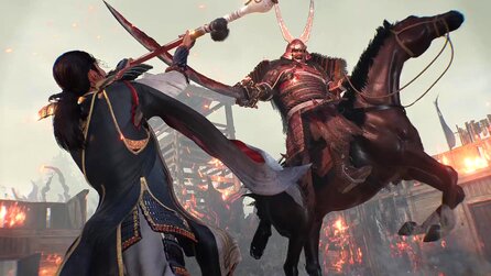 Dicke Bosse kann nicht nur Elden Ring: In Nioh 3 holen wir einen Samurai von seinem hohen Ross