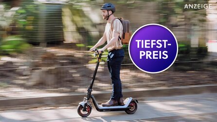 Der Sportwagen unter den E-Scootern: Mächtiger Akku, Straßenzulassung und jetzt ohne MwSt zum Bestpreis bei MediaMarkt!