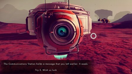 No Mans Sky - Spieler-Botschaften: ein bisschen »Multiplayer«