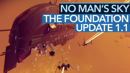 No Mans Sky: The Foundation - Video: Update 1.1 mit Frachter- und Basenbau ausprobiert