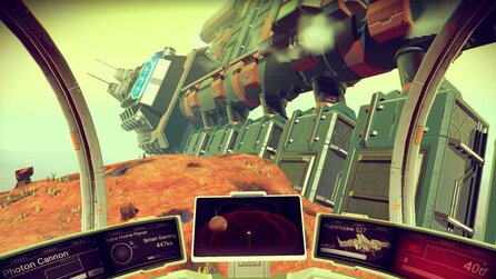 No Mans Sky - Bug lässt Frachter auf Planeten landen