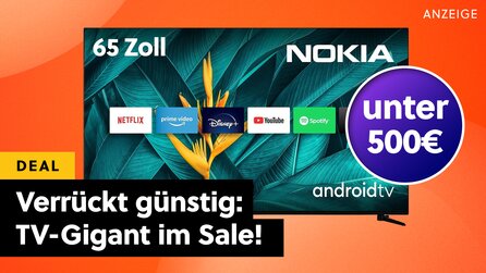 65 Zoll 4K Smart TV für unter 500€: Amazon überrascht im Januar mit einem der verrücktesten TV-Deals, die ich je gesehen habe!