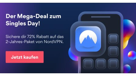 Nord VPN zum Singles Day-Sale um 72% reduziert! [Anzeige]