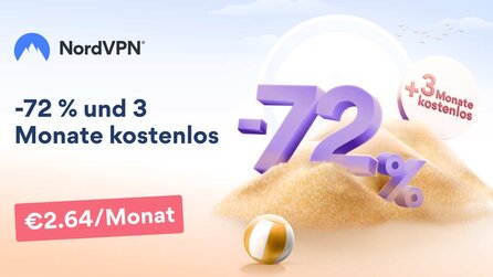 Sommerangebot für NordVPN: 72% Rabatt + 3 Monate gratis [Anzeige]