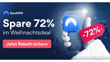 Weihnachtsangebot: Zwei Jahre NordVPN um 72% günstiger [Anzeige]