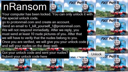 Erpresser-Schadsoftware nRansom - Fordert Nacktfotos statt Bitcoins