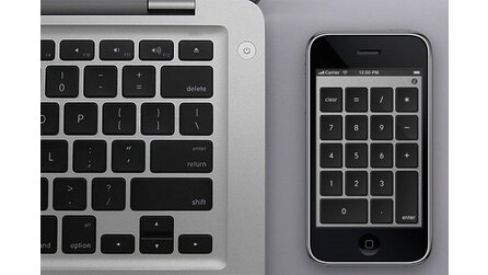 iPhone als Ziffernblock - Für Laptops mit kleiner Tastatur