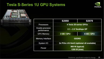 Nvidia Tesla mit Fermi-Grafikchip