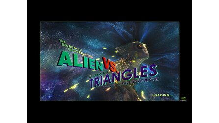 Technik-Demo Nvidia Aliens vs. Triangles - Screenshots