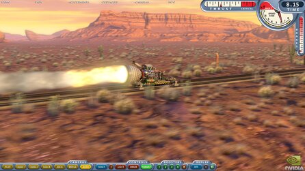 Nvidia-Demo Super Sonic Sled - Screenshots