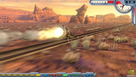 Nvidia-Demo Super Sonic Sled - Screenshots
