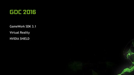 Nvidia GameWorks GDC 2016 - Bilder
