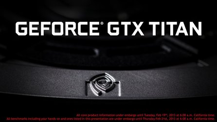 Nvidia Geforce GTX Titan - Hersteller-Präsentation