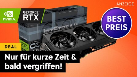 Nvidia GeForce RTX 4070 Ti Super jetzt günstig wie nie: Galaxus wirft euch die beliebte 4K-Grafikkarte zum neuen Tiefstpreis hinterher!
