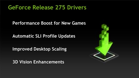 Nvidia Geforce-Treiber Release 275 - Hersteller-Präsentation