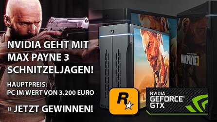Nvidia geht mit Max Payne 3 auf Schnitzeljagd! - PC im Wert von 3.200 Euro gewinnen (Gewinner + Lösung)