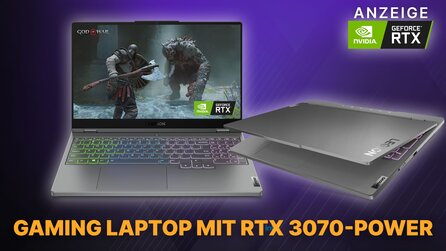 Gaming Laptop mit RTX 3070 und i7: Dank NVIDIA mehr als die Summe seiner Teile