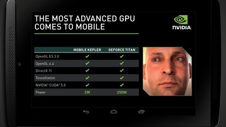Nvidia führt »Logan« vor - Geforce GTX Titan-Demo »Ira« läuft auf Tablet-Prozessor
