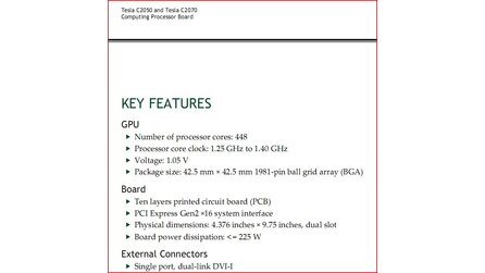 Nvidia - Geforce nicht mit 512 Shadern? (Update)