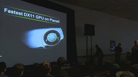 Nvidia Präsentation PDX LAN 2010 - »Schnellste DX11-GPU der Welt«