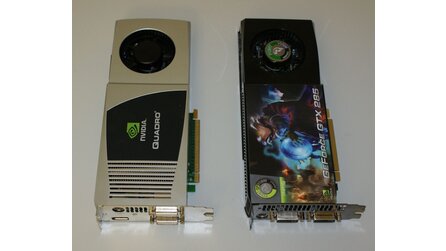 Geforce GTX 285 gegen Quadro FX 5800 - Grafikkarten-Test: Profi gegen High-End