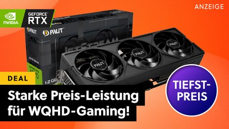 Nvidia GeForce RTX 4070 jetzt günstig wie noch nie: Schnappt euch eine der besten Grafikkarten für WQHD-Gaming zum neuen Tiefstpreis!