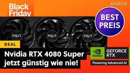 NVIDIA GeForce RTX 4080 Super bodenlos günstig: Zum Black Friday drückt Mindfactory den Preis der 4K-Grafikkarte endlich mal richtig!