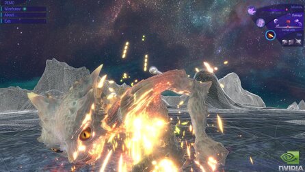 Nvidia-Demo Aliens vs. Triangles - Screenshots