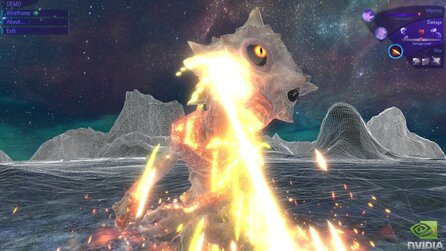 Nvidia-Demo Aliens vs. Triangles - Screenshots