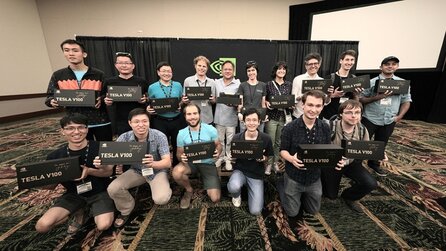 Nvidia Volta - Nvidia verschenkt 15 Tesla V100 an Wissenschaftler