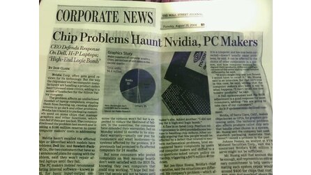 Nvidia - Kritiker verteilen Zeitungsartikel