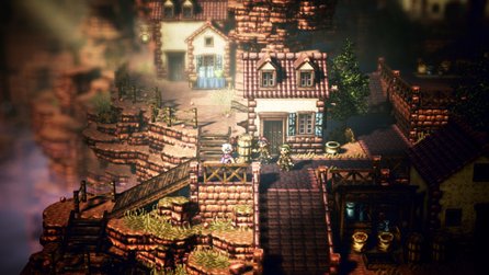 Octopath Traveler kommt auf Steam - Release-Termin für die PC-Version des gefeierten RPGs steht