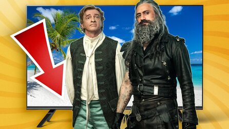 Ist es euch aufgefallen? Die queere HBO-Serie Our Flag Means Death wurde vor riesigen Bildschirmen und auf einem modularen Schiffsmodell gedreht